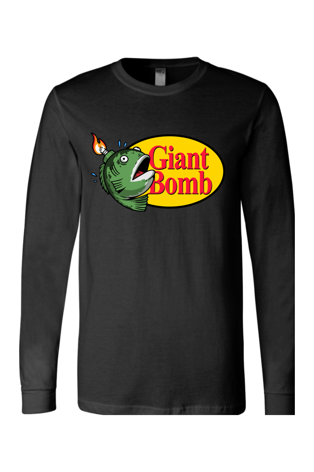Giant Bomb Long Sleeve Fishing Shirt
