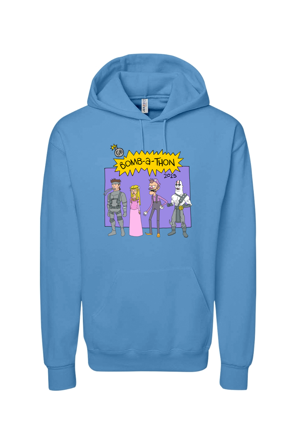 Bombathon 2025 Hoodie with Characters