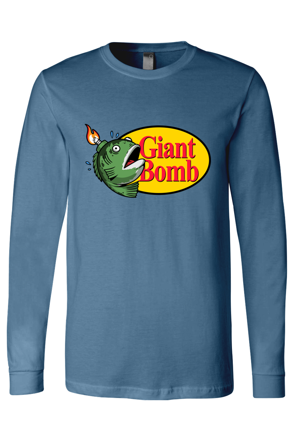 Giant Bomb Long Sleeve Fishing Shirt