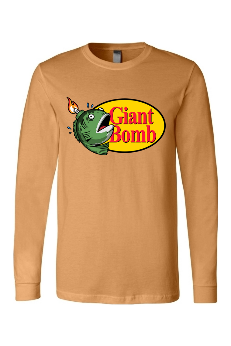 Giant Bomb Long Sleeve Fishing Shirt