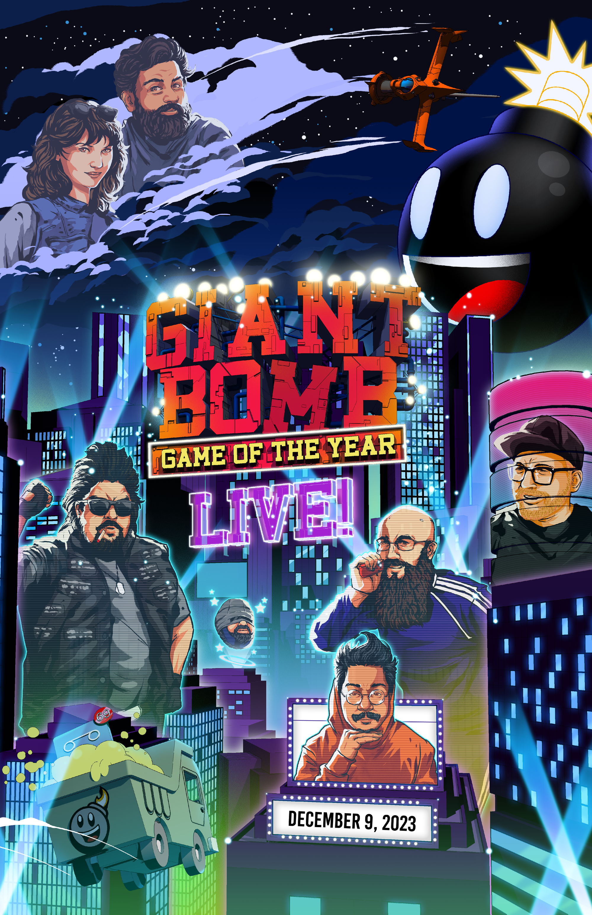 Signed Game of the Year LIVE! in LA 2023 Poster
