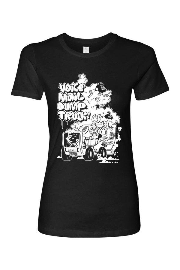 Hell on wheels! (Voicemail Dump Truck) women's Giant Bomb Emporium