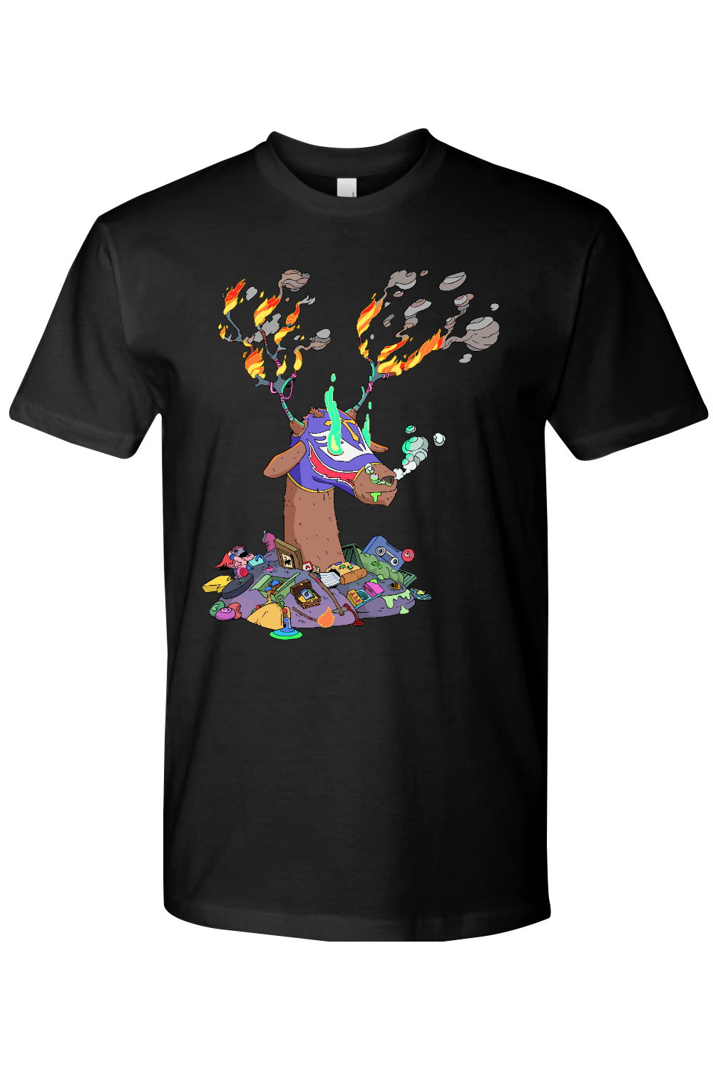 Melting Luchadeer - Short Sleeve