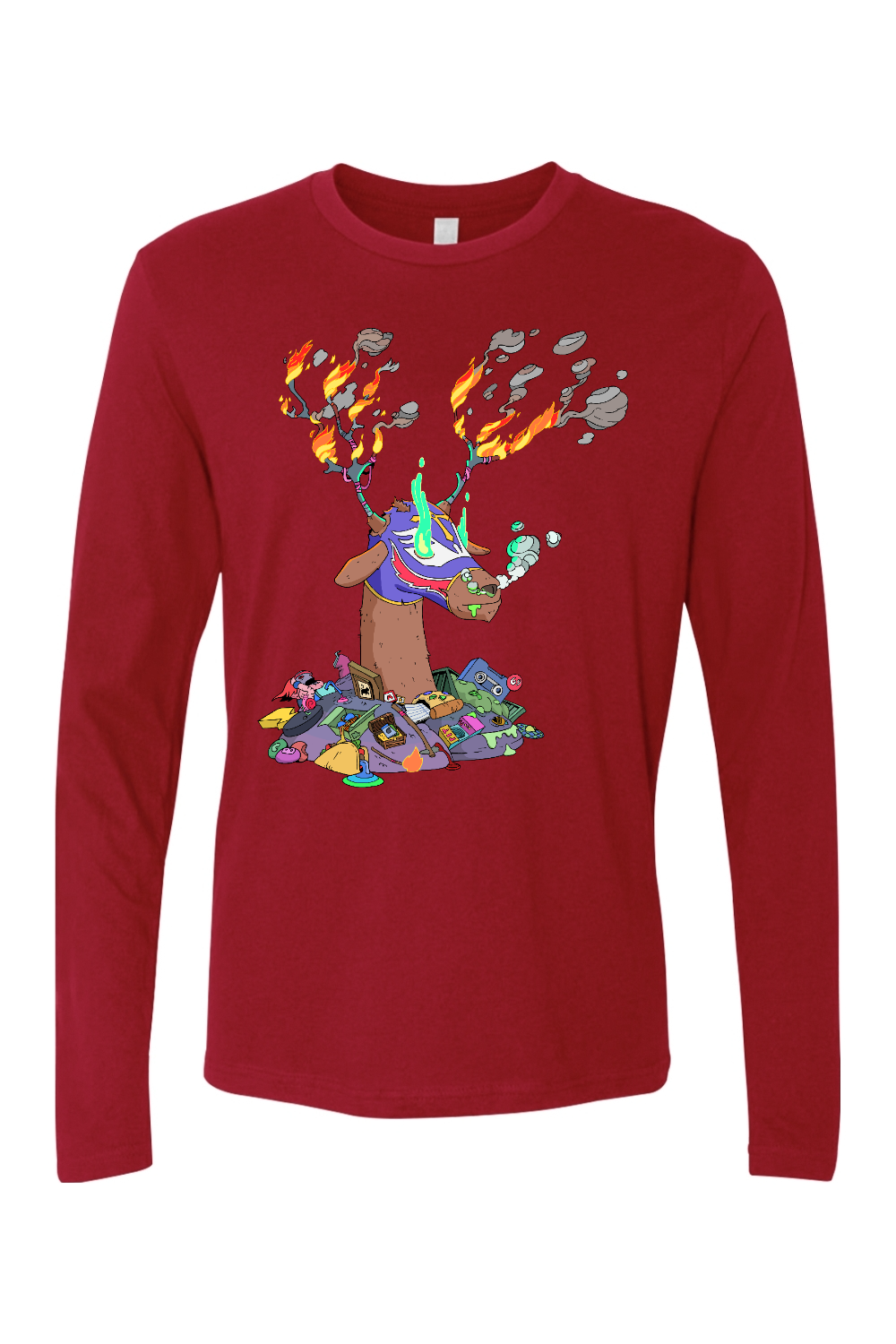 Melting Luchadeer - Long Sleeve