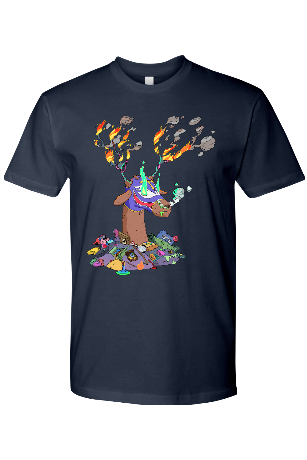 Melting Luchadeer - Short Sleeve