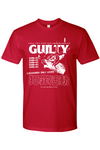 Guilty White Logo - Short Sleeve