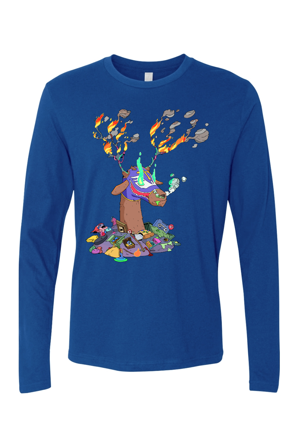 Melting Luchadeer - Long Sleeve