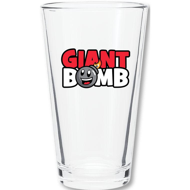 Giant Bomb- Color Logo Pint Glass